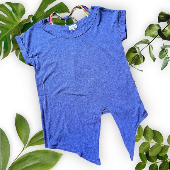 Blue Titicaca Detailed Tank sz S-M - Picture 1 of 7